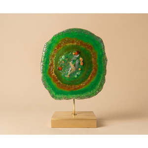 The Emerald Gate- Handemade Resin Art